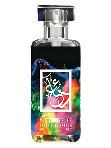 The Dua Brand Mysterious Elixir fragrance bottle