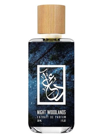 The Dua Brand Night Woodlands fragrance bottle