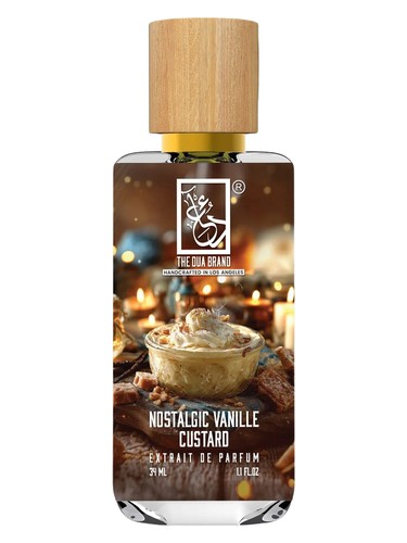 The Dua Brand Nostalgic Vanille Custard fragrance bottle