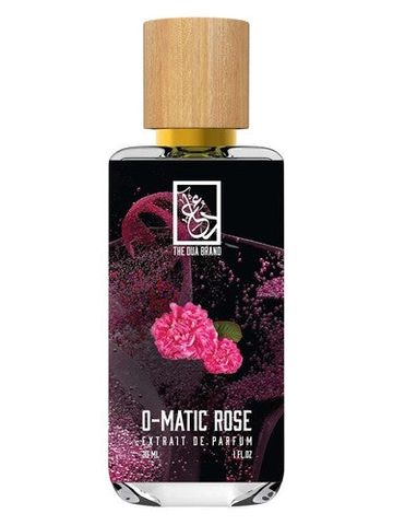 The Dua Brand O-Matic Rose fragrance bottle