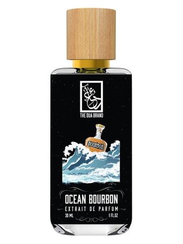 The Dua Brand Ocean Bourbon fragrance bottle