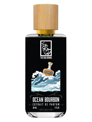 The Dua Brand Ocean Bourbon fragrance bottle