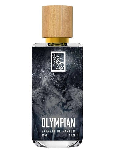 The Dua Brand Olympian fragrance bottle