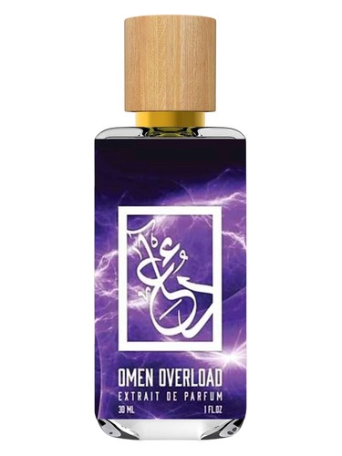 The Dua Brand Omen Overload fragrance bottle
