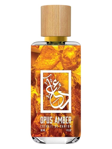 The Dua Brand Opus Amber fragrance bottle