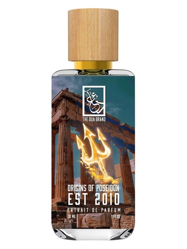 The Dua Brand Origins of Poseidon: EST 2010 fragrance bottle