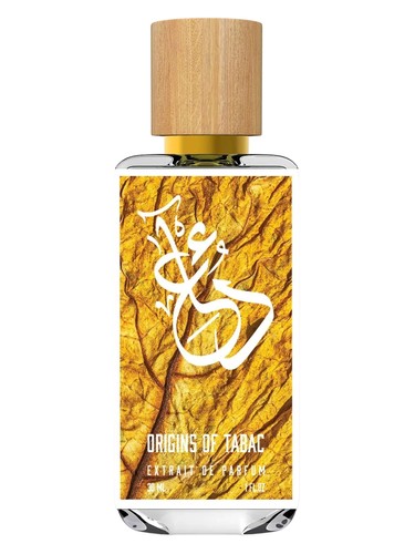 The Dua Brand Origins of Tabac fragrance bottle