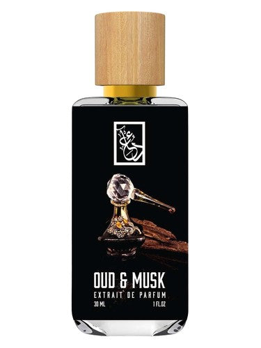 The Dua Brand Oud & Musk fragrance bottle