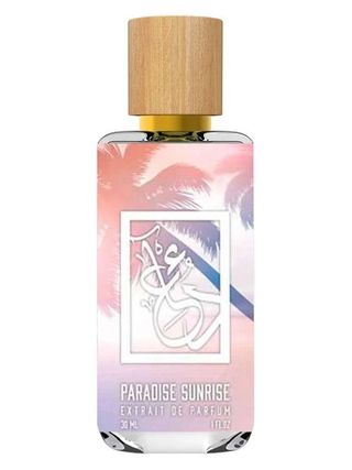 The Dua Brand Paradise Sunrise fragrance bottle