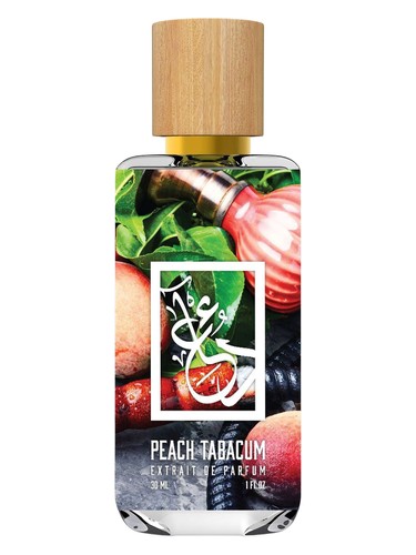 The Dua Brand Peach Tabacum fragrance bottle