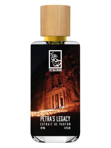 The Dua Brand Petra's Legacy fragrance bottle