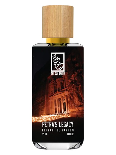 The Dua Brand Petra's Legacy fragrance bottle