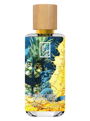 The Dua Brand Pineapple Express: Poseidon’s Private Reserve fragrance bottle