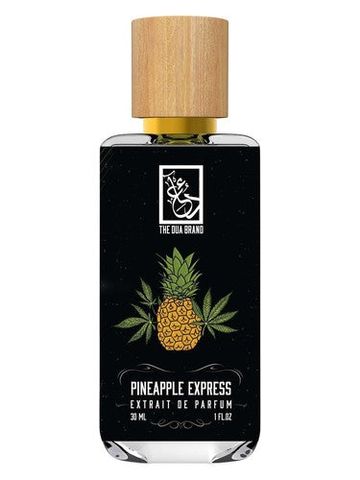 The Dua Brand Pineapple Express fragrance bottle
