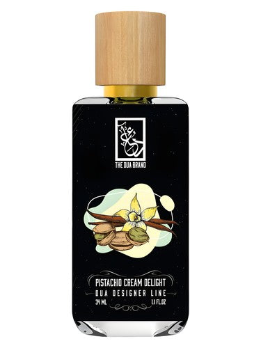 The Dua Brand Pistachio Cream Delight fragrance bottle
