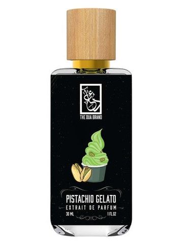 The Dua Brand Pistachio Gelato fragrance bottle