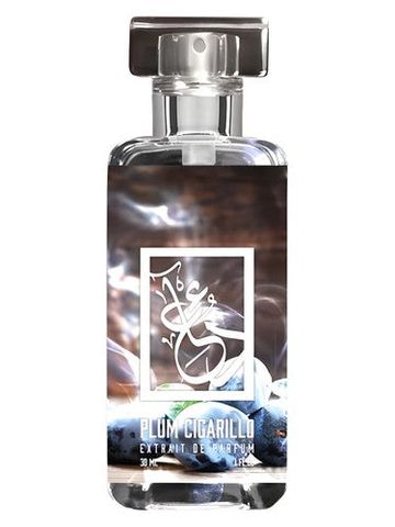 The Dua Brand Plum Cigarillo fragrance bottle