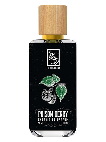 The Dua Brand Poison Berry fragrance bottle