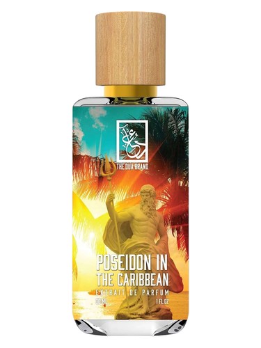 The Dua Brand Poseidon in the Caribbean fragrance bottle