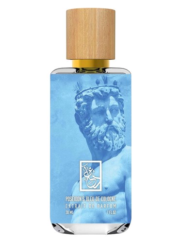 The Dua Brand Poseidon’s Bleu de Cologne fragrance bottle