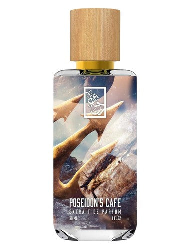 The Dua Brand Poseidon’s Cafe fragrance bottle