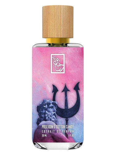 The Dua Brand Poseidon's Cotton Candy fragrance bottle