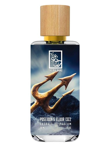 The Dua Brand Poseidon’s Elixir 13ZZ fragrance bottle