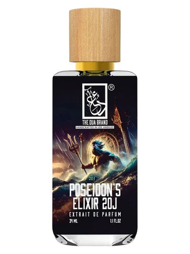 The Dua Brand Poseidon's Elixir 20J fragrance bottle