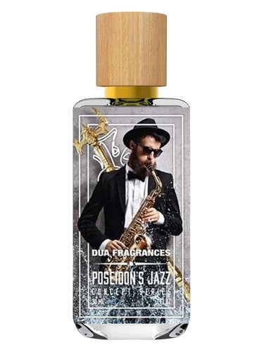 The Dua Brand Poseidon’s Jazz fragrance bottle