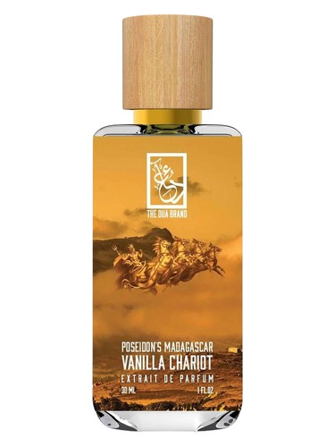 The Dua Brand Poseidon’s Madagascar Vanilla Chariot fragrance bottle