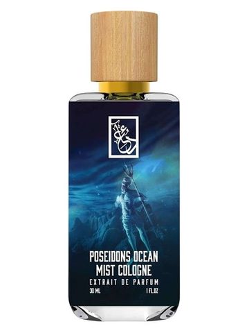 The Dua Brand Poseidon's Ocean Mist Cologne fragrance bottle