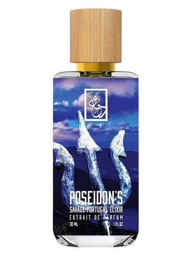 The Dua Brand Poseidon's Savage Portugal Elixir fragrance bottle
