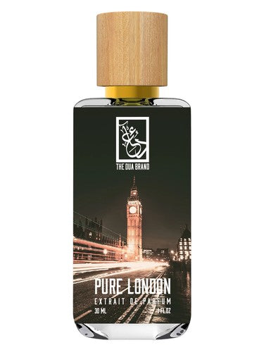The Dua Brand Pure London fragrance bottle