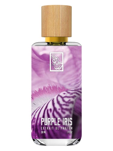 The Dua Brand Purple Iris fragrance bottle