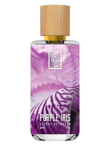 The Dua Brand Purple Iris fragrance bottle