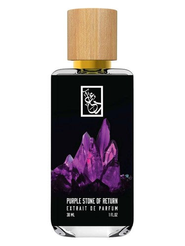 The Dua Brand Purple Stone of Return fragrance bottle