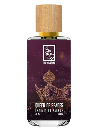 The Dua Brand Queen of Spades fragrance bottle