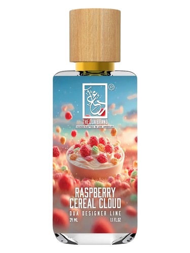 The Dua Brand Raspberry Cereal Cloud fragrance bottle