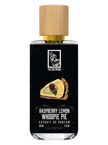 The Dua Brand Raspberry Lemon Whoopie Pie fragrance bottle