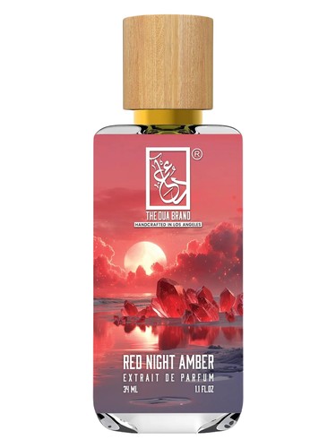 The Dua Brand Red Night Amber fragrance bottle