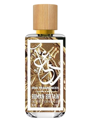 The Dua Brand Roman Britain fragrance bottle