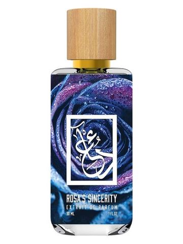 The Dua Brand Rosa’s Sincerity fragrance bottle