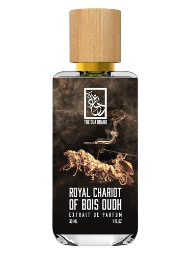 The Dua Brand Royal Chariot Of Bois Oudh fragrance bottle