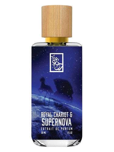 The Dua Brand Royal Chariot & Supernova fragrance bottle