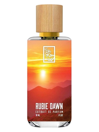 The Dua Brand Rubie Dawn fragrance bottle