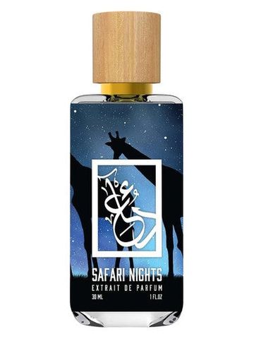 The Dua Brand Safari Nights fragrance bottle