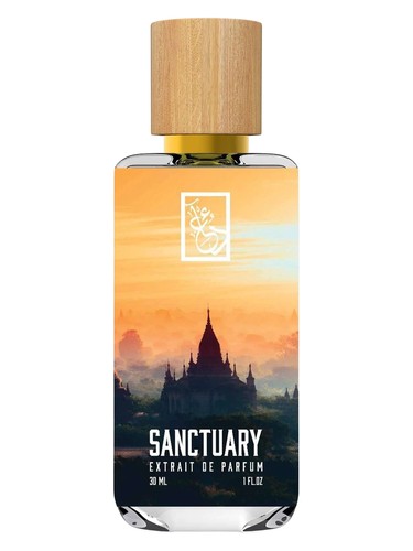 The Dua Brand Sanctuary fragrance bottle