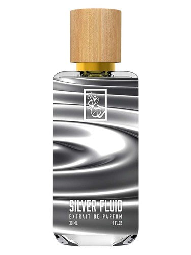 The Dua Brand Silver Fluid fragrance bottle