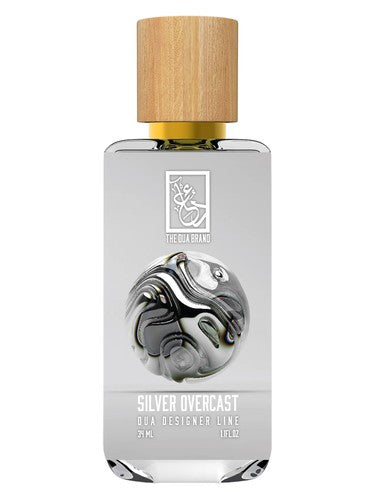 The Dua Brand Silver Overcast fragrance bottle