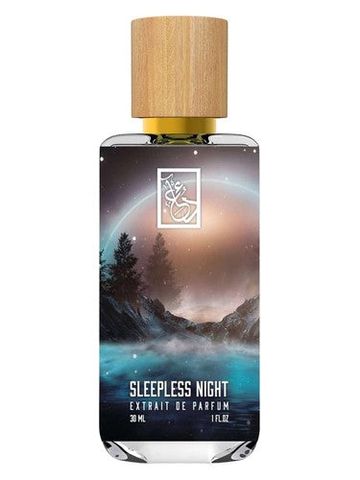 The Dua Brand Sleepless Night fragrance bottle